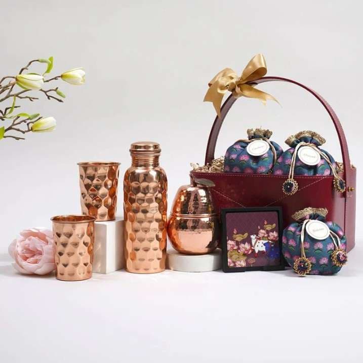 Copper Heritage Basket