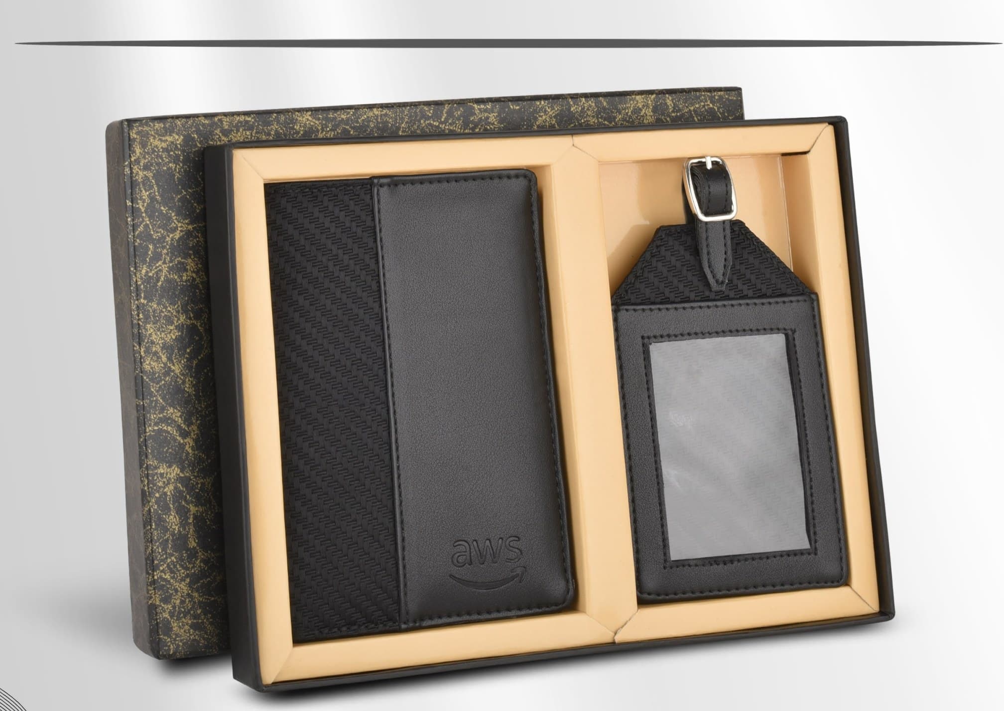 Passport Holder & Luggage Tag Set