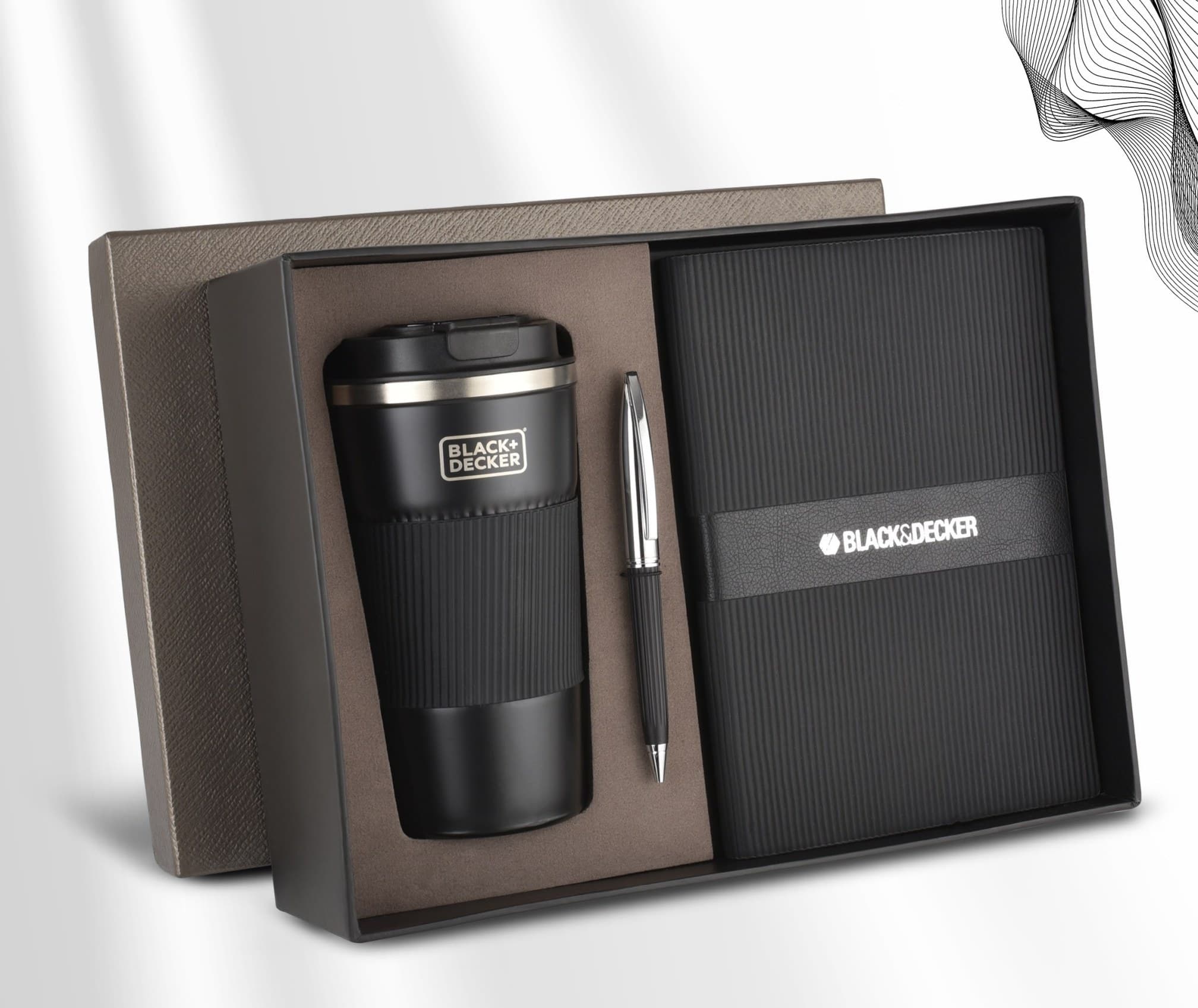Insulated Tumbler, Notebook & Pen Set