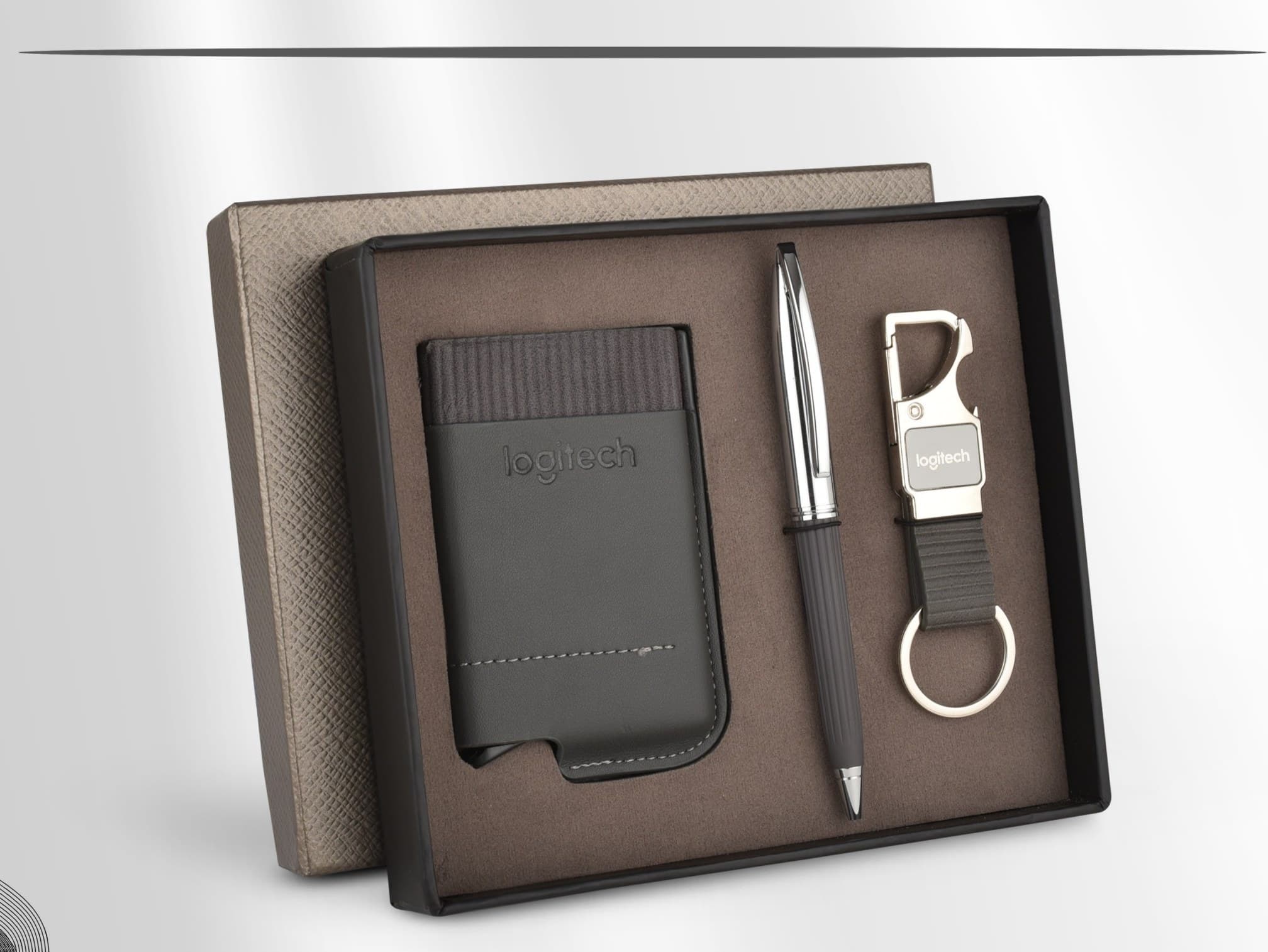 Ribbed Card Sleeve Gift Set of Three