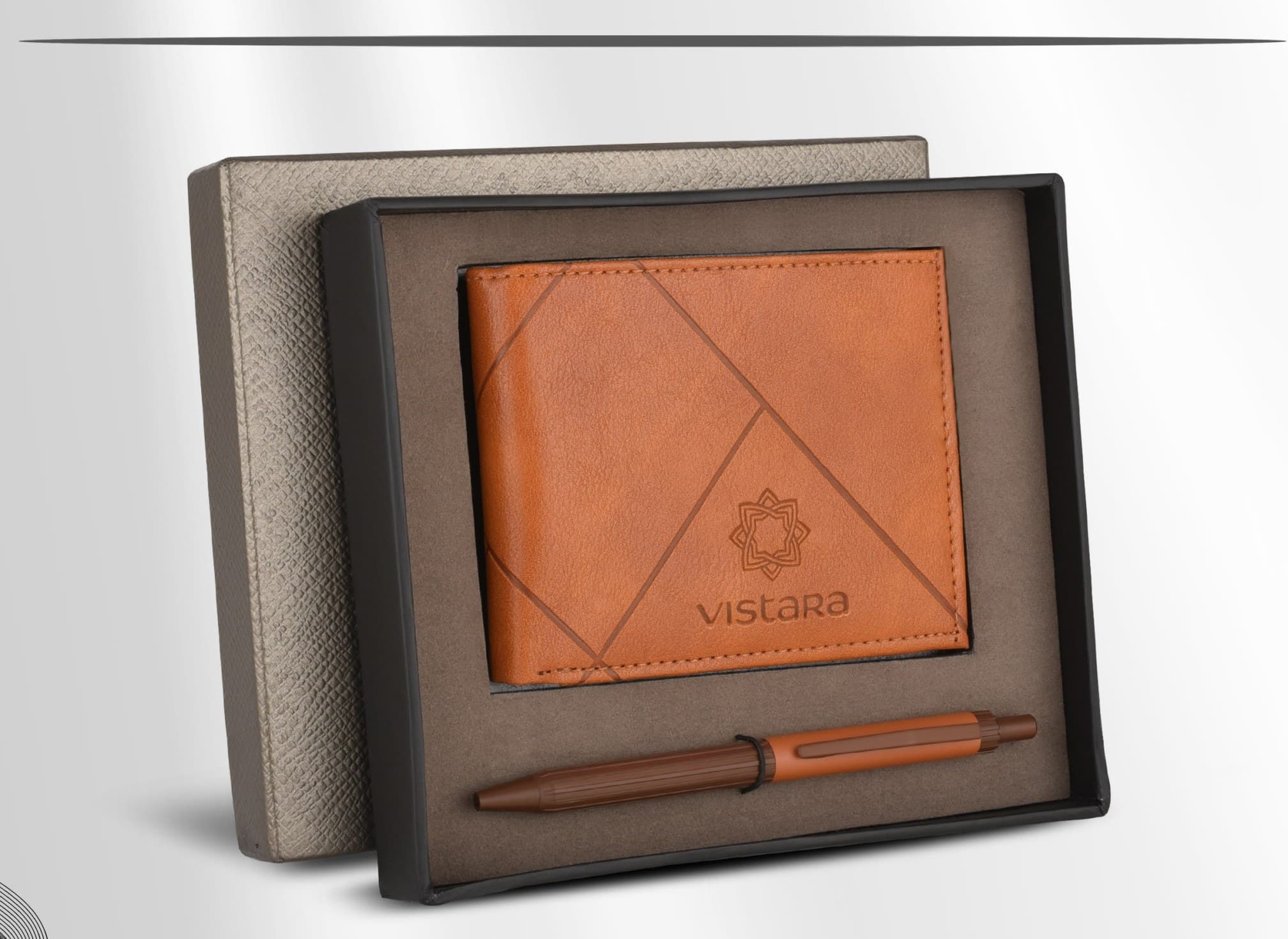 Cross-Stitch Wallet & Pen Set