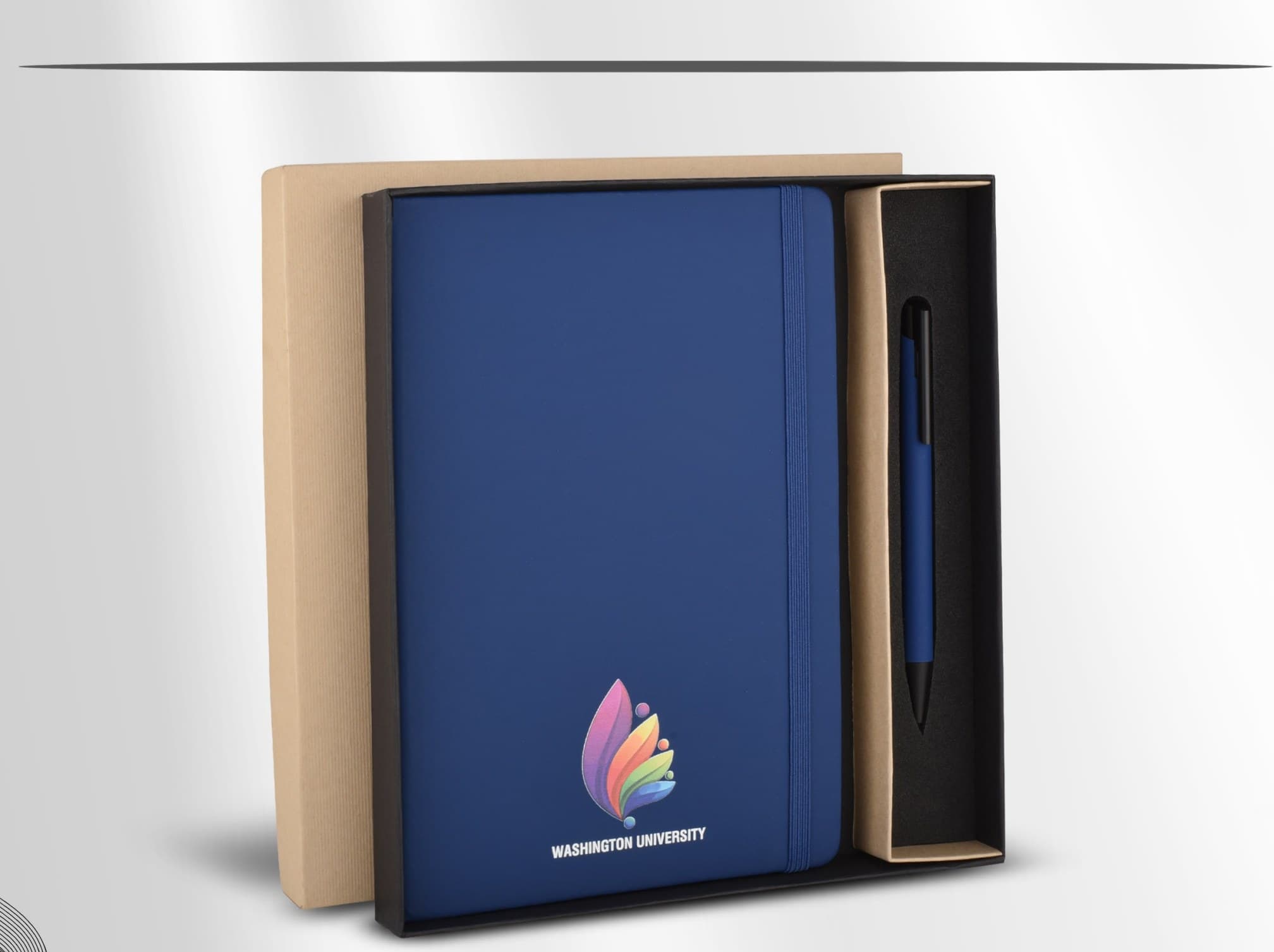 Soft-Touch Notebook & Pen Set